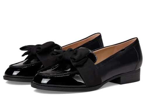 Bandolino Lindio Loafer - Women's Patent Bow Flats